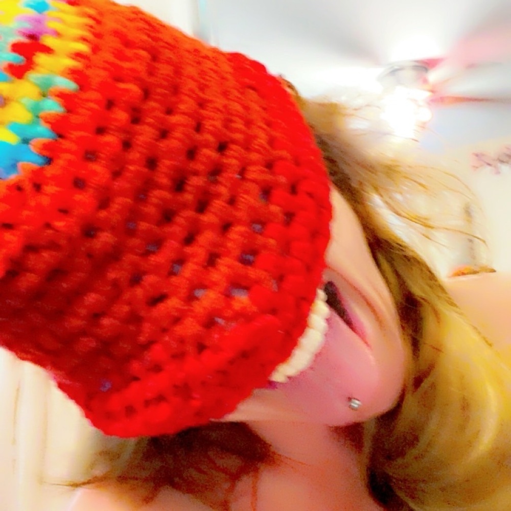 Rainbow 🌈 Knit Beanie
